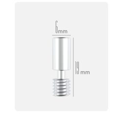 Tubo Barrel Aleación de Titanio para Extrusor Sprite Creality - Imagen 12