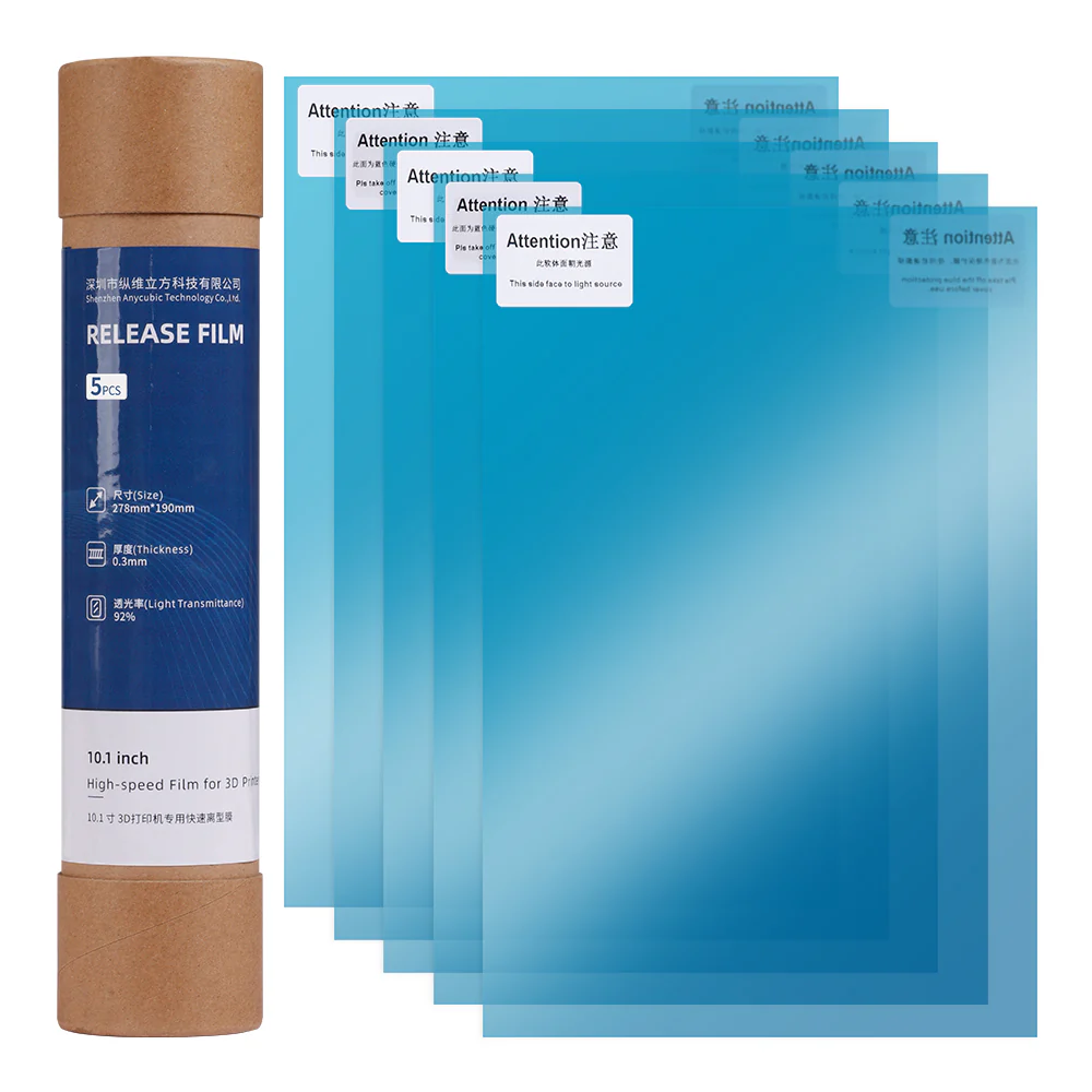 Lámina Film FEP 10.1" Anycubic Photon Mono M5S / M5S Pro / M7 / M7 Pro - 5un