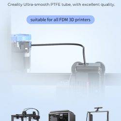 Tubo PTFE Creality Ultra-Smooth Alta Velocidad 2m - Imagen 9