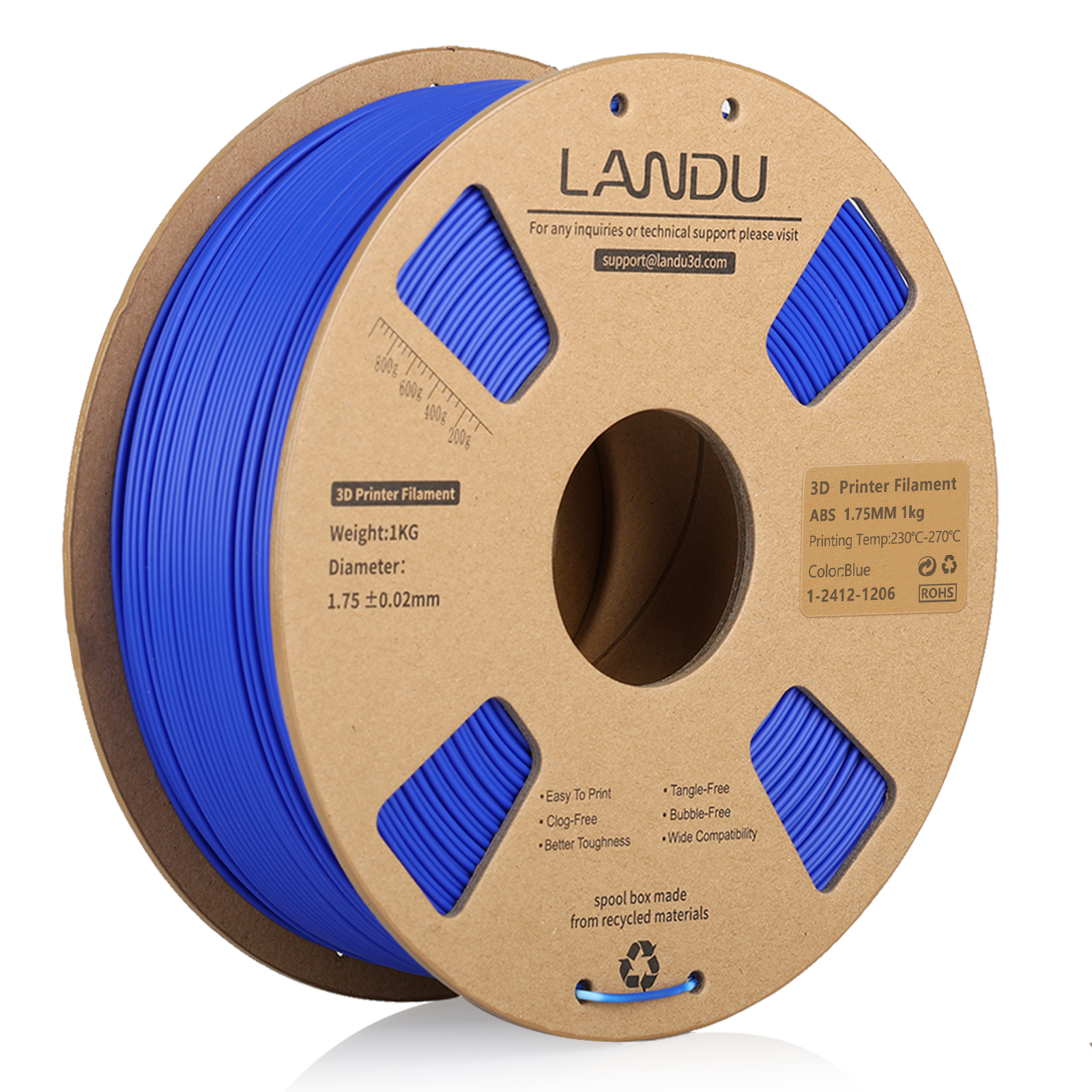 ABS 1.75mm 1Kg Landu