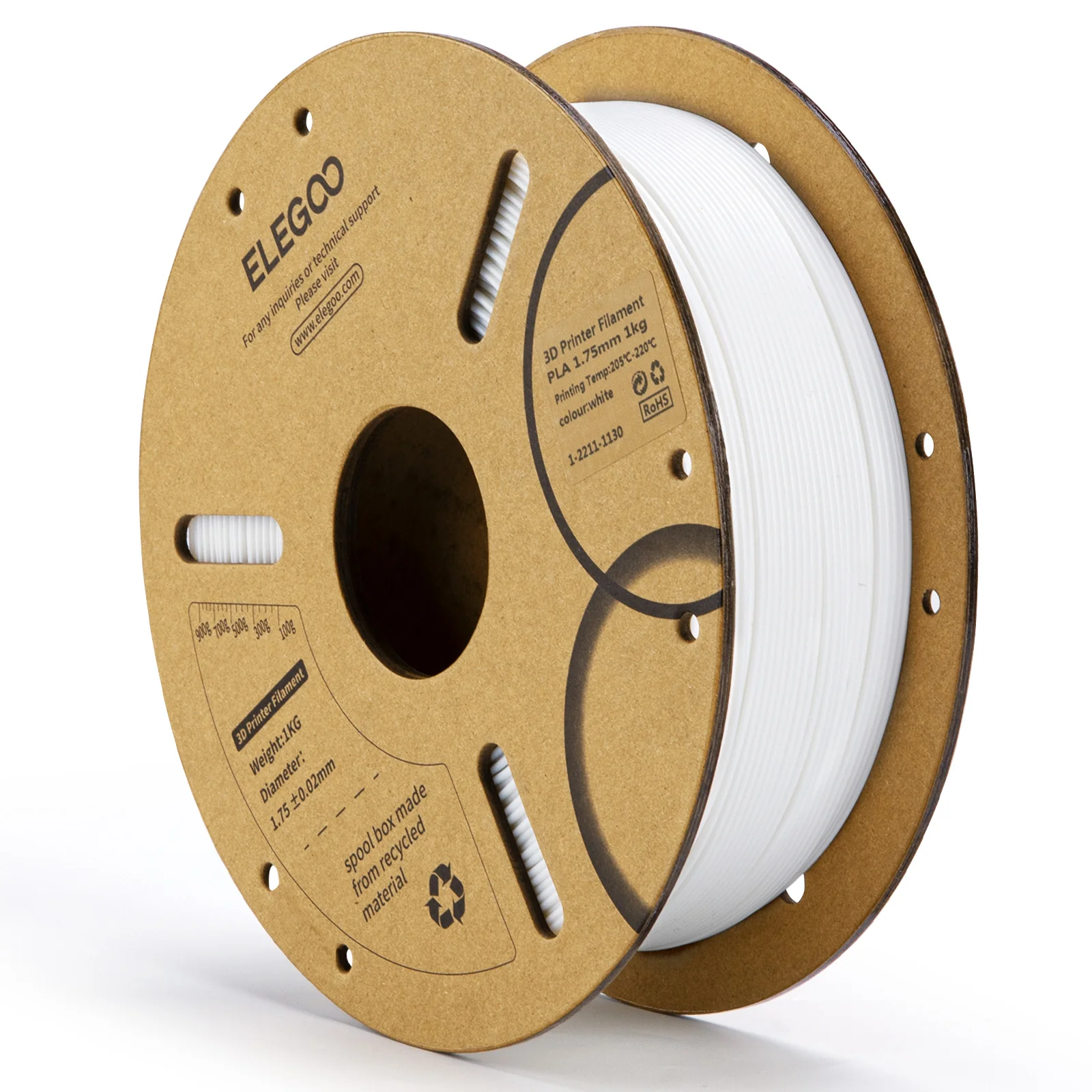 PLA 1.75mm 1Kg Elegoo