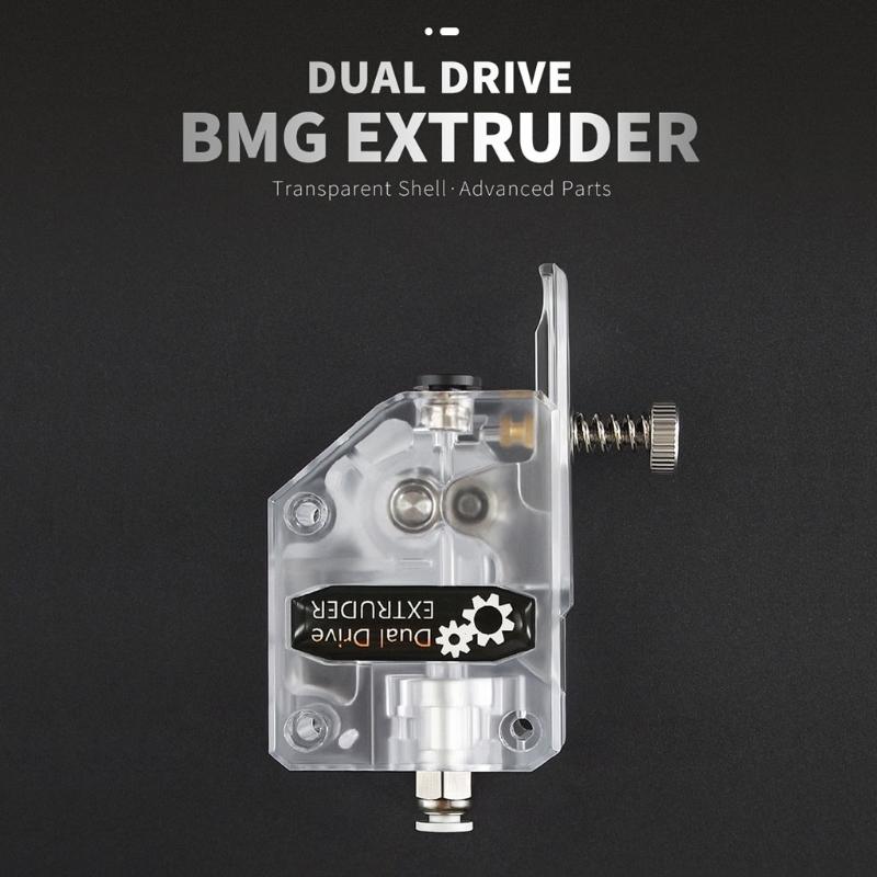 Extrusor Dual Transparente Bowden 1.75mm tipo BMG - Imagen 3