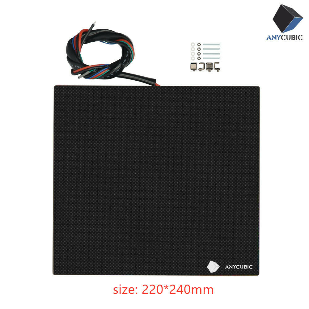 Kit Cama Caliente + Vidrio i3 Mega S Anycubic