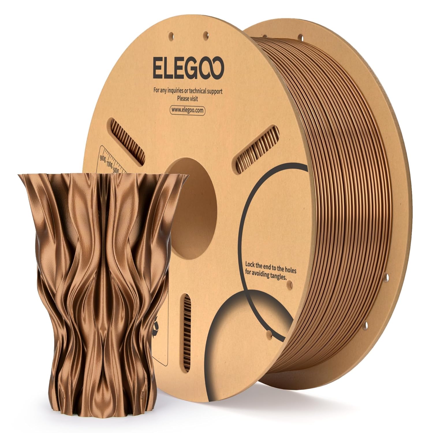 PLA Bronce 1.75mm 1Kg Elegoo