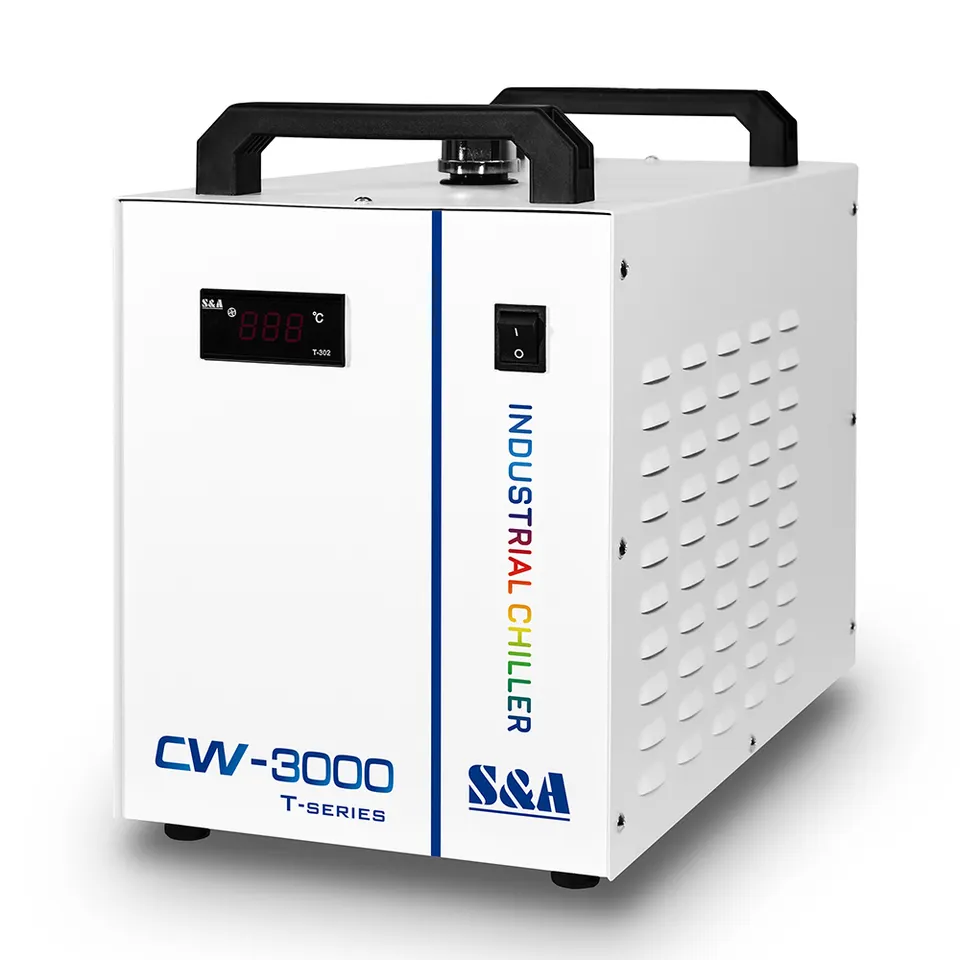 Enfriador Industrial Chiller CW-3000 para Cortador Láser