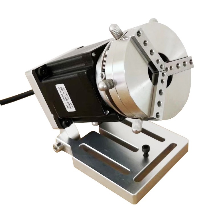 Módulo Rotatorio para Joyería y Anillos con Driver para Marcador Láser