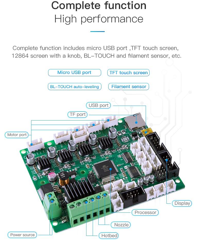 Placa principal Creality CR-10S - Imagen 7