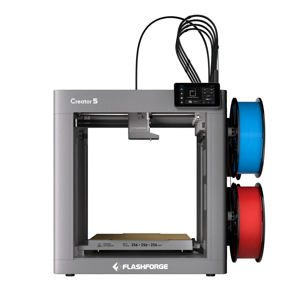 Flashforge Creator 5 impresora 3D multicabezal 4 extrusores